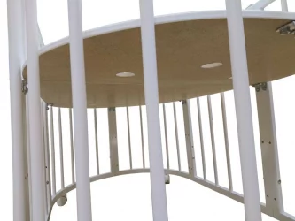 Люлька для новорожденных Merry Happy Mini матовая Белая