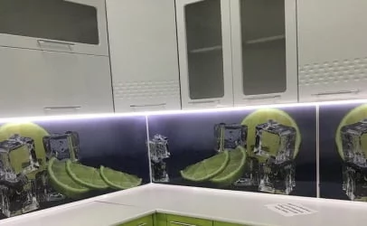 Глянцевый фартук (МДФ) AG 101