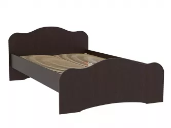 Кровать двуспальная Фант двойная 1600x2000 мм Венге