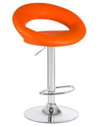 Стул барный DOBRIN MIRA (оранжевый) 2 шт
