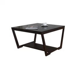 Стеклянный стол BeautyStyle 1 Венге/стекло черное