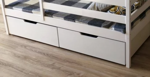 Ящик для детской кровати RooRoom VK-77 Белые