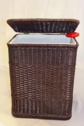 Корзина малая 16/06 B миндаль матовый