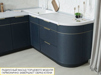 Напольный шкаф торцевой (прав) Флоренция 108.64