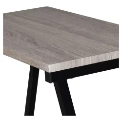 Стол на металлокаркасе BRABIX LOFT CD-004 Дуб антик