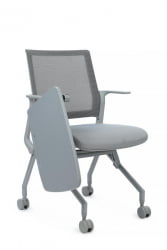 Кресло с пюпитром Мобй Д2002ТН Серый / Moby D2002TN