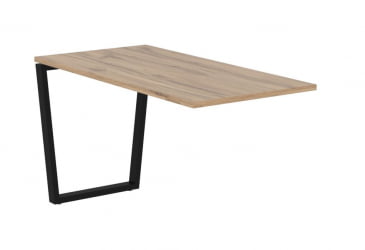 Брифинг-приставка EDIS EVB 1367 Дуб Денвер светлый Черный