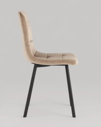 Стул Чиллй велюр мокка 2 шт. / Chilly