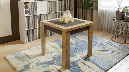 Обеденный стол Хьюстон тип 3 Дуб Вотан/Моод Темный