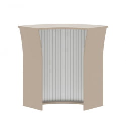 Стойка ресепшн угловая IMAGO РС-5 Мокачино