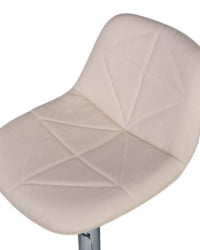 Стул барный DOBRIN DINA (кремовый) 2 шт