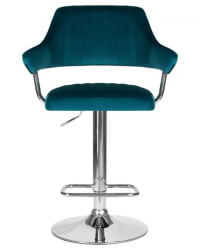 Стул барный DOBRIN CHARLY (морской волны велюр (MJ9-99)) 2 шт
