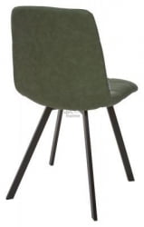 Стул модель SQUARE RU-01, каркас черный, CHILLI (460*550*890), 923632 