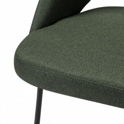 Кресло полубар Lars ПБ темно-зеленый/Линк