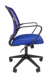 Кресло для оператора Chairman 698 black TW Синее