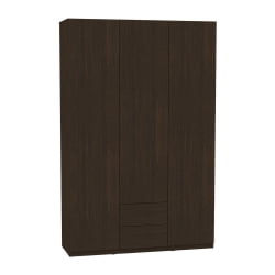 Шкаф распашный R-198х135х60-2-PO(Венге)