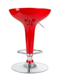 Стул барный ДОБРИН БОМБА (красный) 2 шт / DOBRIN BOMBA