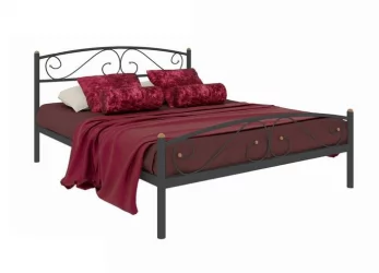 Кровать Вероника Plus 1600х1900 Черная