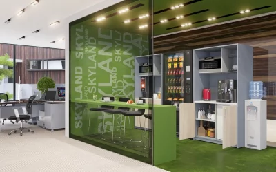 Мини-кухня SCB 120.1 Серый Металлик