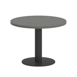 Стол журнальный круглый HOME OFFICE VR.SP-5-60.1G Металлик/Антрацит металл