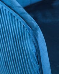 Стул барный DOBRIN DARCY BLACK (синий велюр (1922-20))