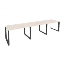 Рабочая станция на О-образном м/к ОНИКС О.МО-РС-3.2.8 Денвер Светлый/Антрацит / ONIX O.MO-RS-3.2.8