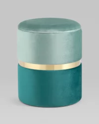 Банкетка Кэрри с ящиком велюр Бирюзовый