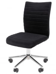 Офисное кресло CHAIRMAN 033 велюр Черный