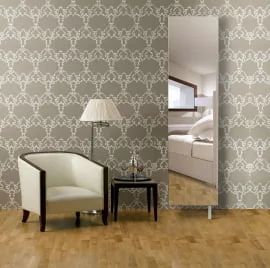 Поворотный зеркальный шкаф Drive SP Белый