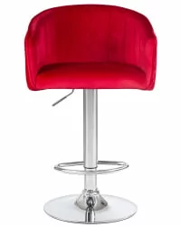 Стул барный DOBRIN DARCY Малиновый велюр 1922-14