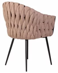 Стул обеденный DOBRIN MATILDA Коричневая ткань LAR 275-3