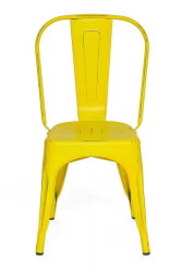 Стул LOFT CHAIR (mod. 012) металл, 45*35*85см, желтый/yellow vintage