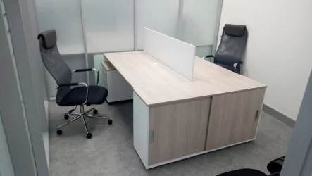 Стол прямой Deka ЛДСП каркас 75.07.16 Дуб Сантана светлый/Белый