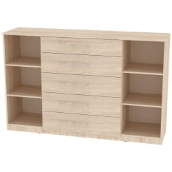 Комод Калисто(K34)1147х1802х468ручкарейлинг160мм(ДСС)