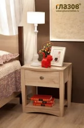 Спальня композиция 2 ADELE Дуб Сонома/Орех шоколадный (спальня)