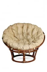 Кресло Папасан 23/01 орех матовый