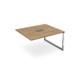 Стол системы БЭНЧ, переговорный, конечный GLOSS LINE НСПК-О.927 Teakwood