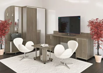 Комплект гостиничной мебели LIGHT 06 Вяз Благородный