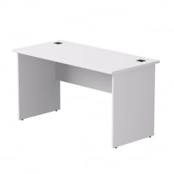 Стол прямой с опорами ЛДСП Everprof EVO 254S011 Белый