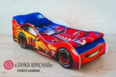 Кровать машинка Тачка красная