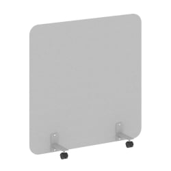 Перегородка на металлических опорах, на роликах R-line DP.R-120-120 Серый