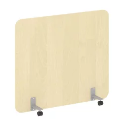 Перегородка на металлических опорах, на роликах R-line DP.R-140-120 Клен