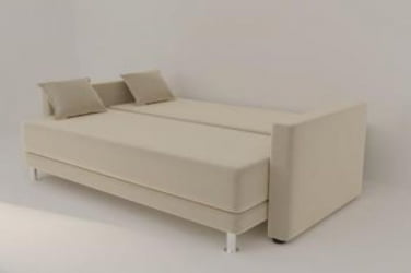 Диван Сальтвик (Berhouse) Цвет фасада: Левис 04 велюр; Тип: Прямой; Материал фасада: Металл/Велюр