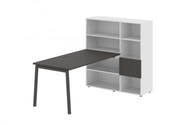 Рабочая станция ЕДИС ЕЛРСТ 1215 Мокко Мокко Белый / EDIS ELRST