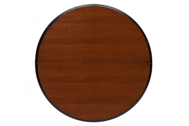 Стол раскладной Siena ( SA-T4EX) дерево гевея/мдф, 90+30х90х75см, MAF Brown