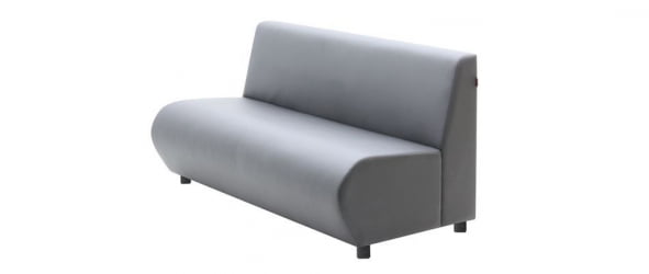 Диван с пластиковыми ножками Клауд V-600/9
