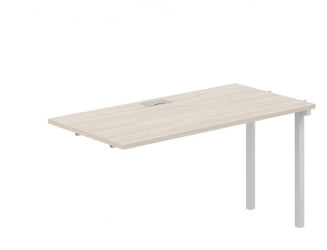 Секция рабочей станции s-b-s Sigma SG.266.OL.63.WH Дуб светлый Белый