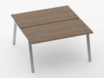 Л-образный металлический каркас с траверсами Deka 73.145.14 К Металлик матовый муар