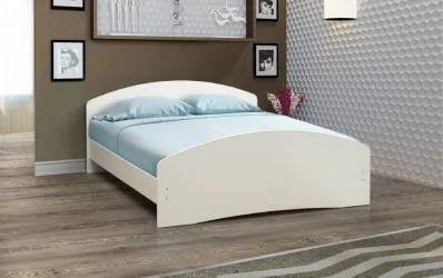 Кровать на уголках №2 1800*1900 Вишня Оксфорд