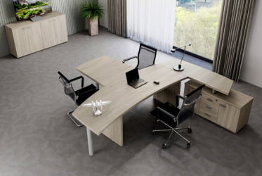 Кабинет руководителя Wing №1 Дуб светлый